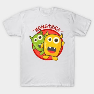 monster trick or treat hello T-Shirt